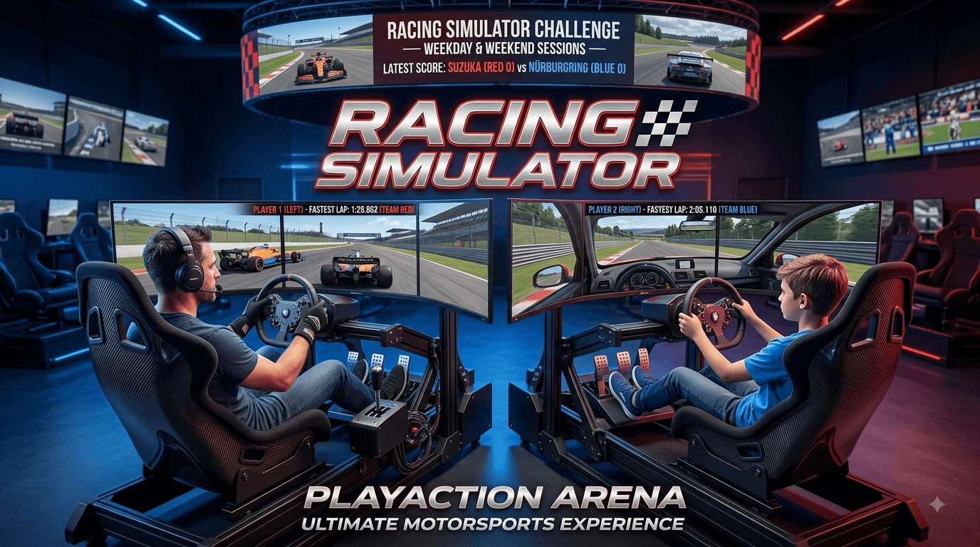Racing Simulator game room